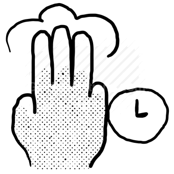 hands, gesture, touch, hold, time, clock